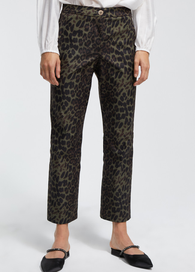 Pantalón animal print