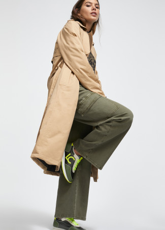 Sneakers verde e verde lime