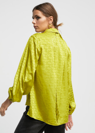 Blouse with tie detail