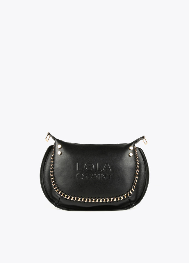 Crossbody bag with chain detail