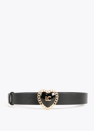 Chained heart belt