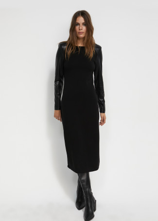 Robe midi point de Rome