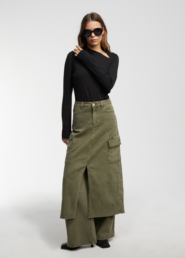 Maglietta dettaglio collo