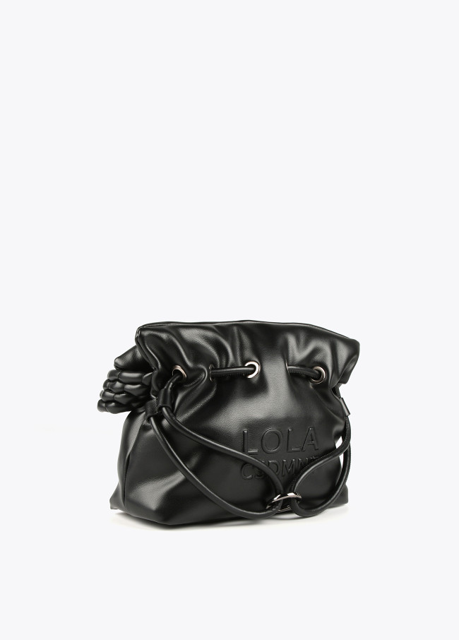 Borsa a tracolla manico intrecciato