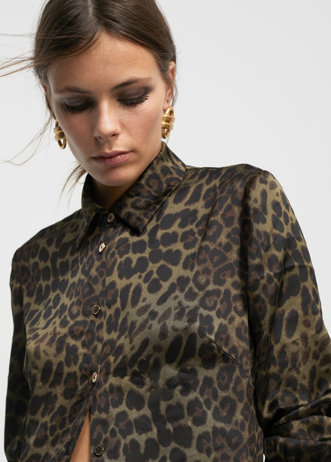 Animal print shirt