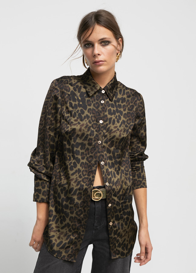 Animal print shirt