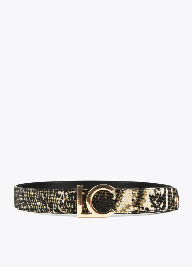 Ceinture jacquard