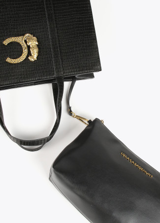 Shopper efecto piel cocodrilo