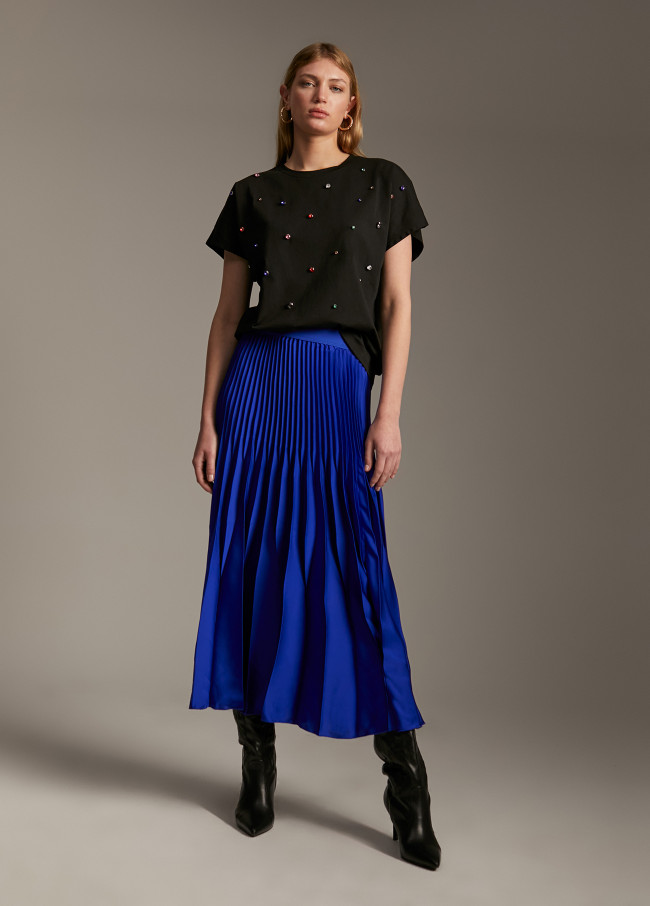 Pleated skirt