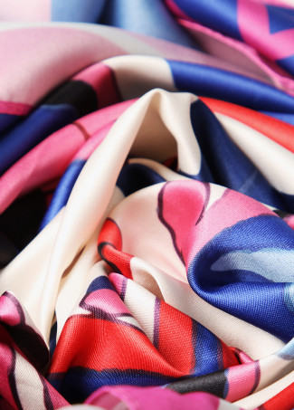 Foulard imprimé floral