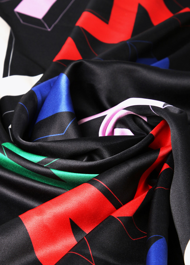Foulard décor logo