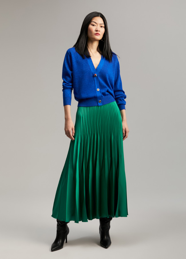 Cardigan com pormenor de botões