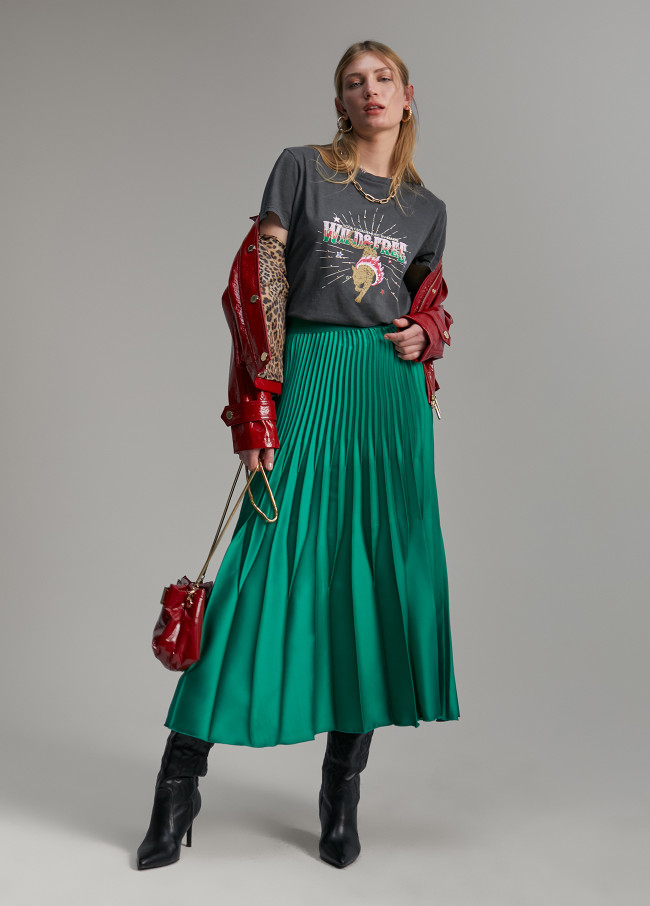 Camiseta tigre desgastada