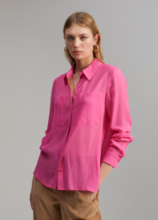 Camicia trasparenza tasche