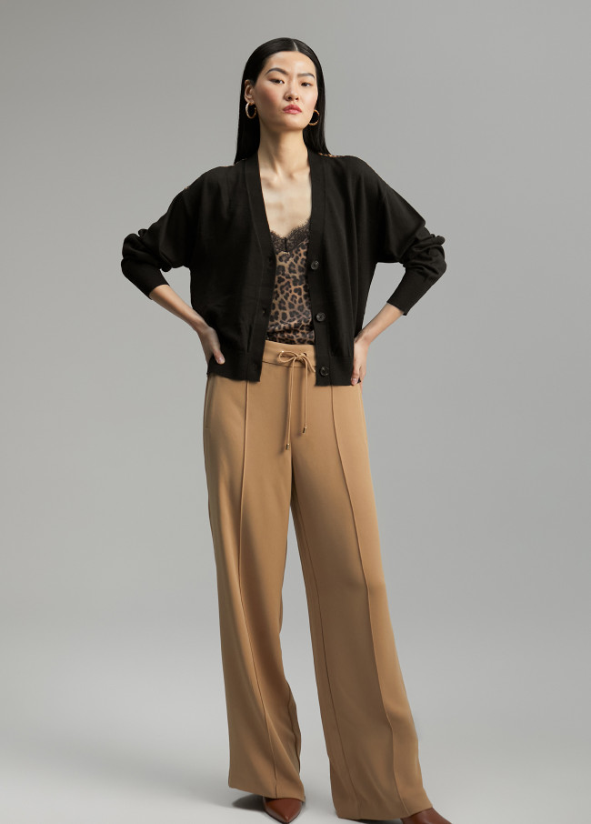 Top stampa animalier