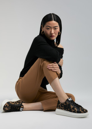 Sneakers stampa animalier