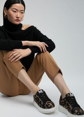 Sneakers stampa animalier
