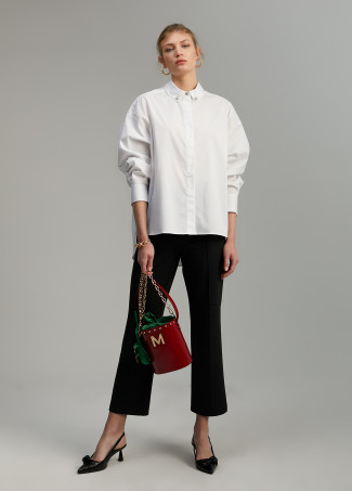 Chemise détail bijou