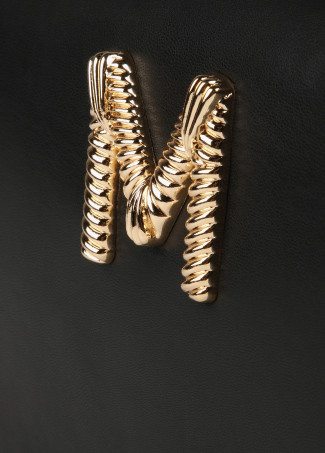 Golden crossbody bag