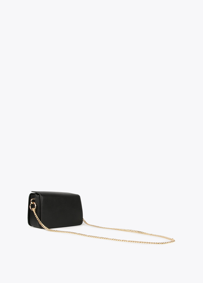 Golden crossbody bag