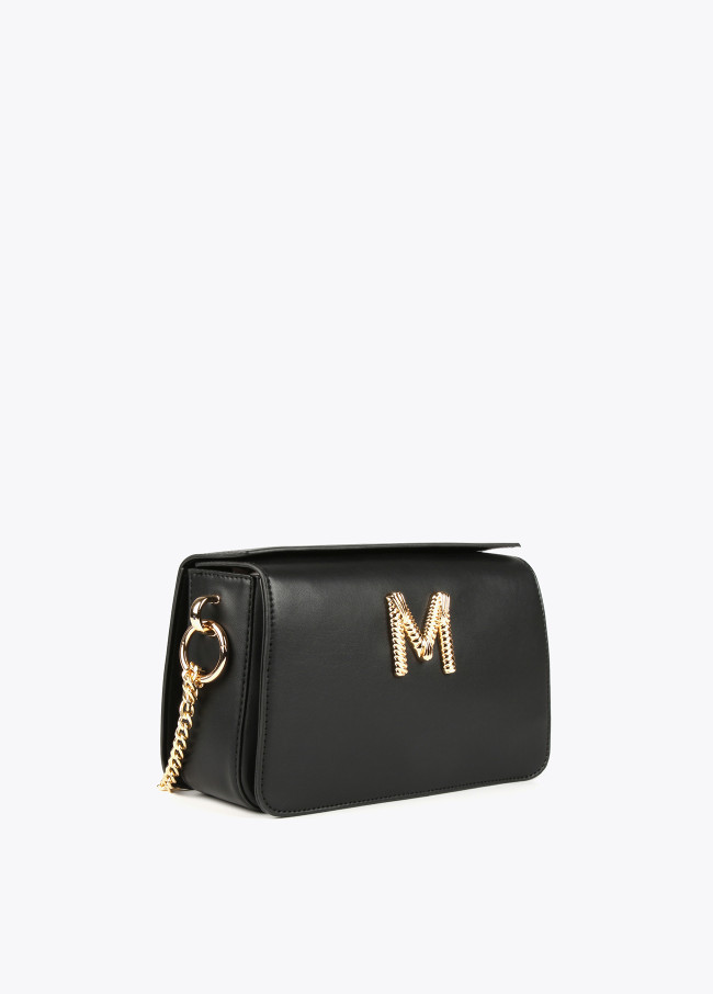 Golden crossbody bag