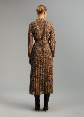 Vestido animal print