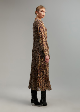 Vestido animal print