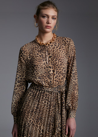 Kleid Animal Print