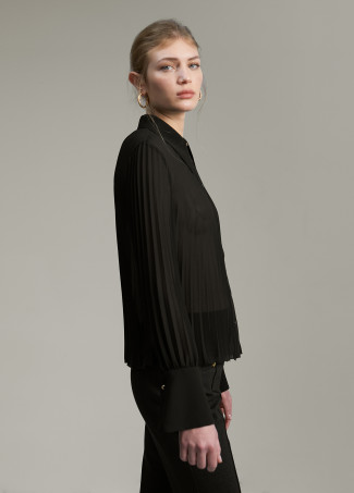 Blusa plissada