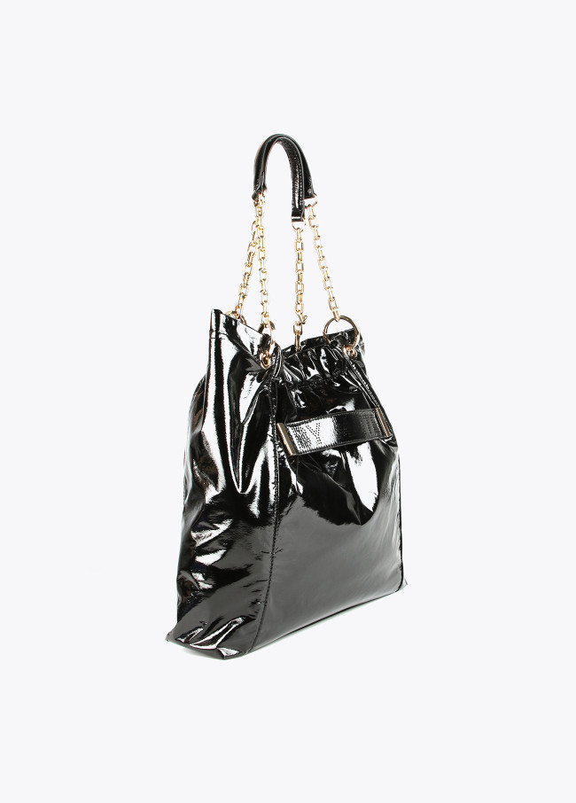 Mala tote bag brilhante