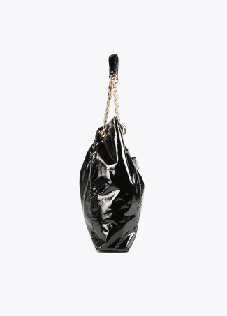 Bolso shopper brillante