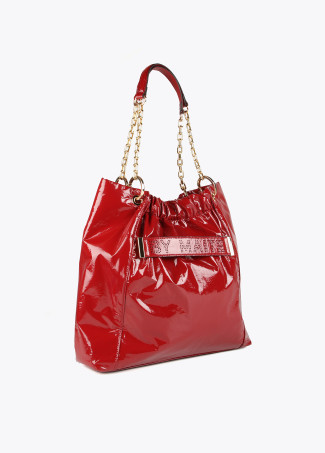 Glitzernder Shopper