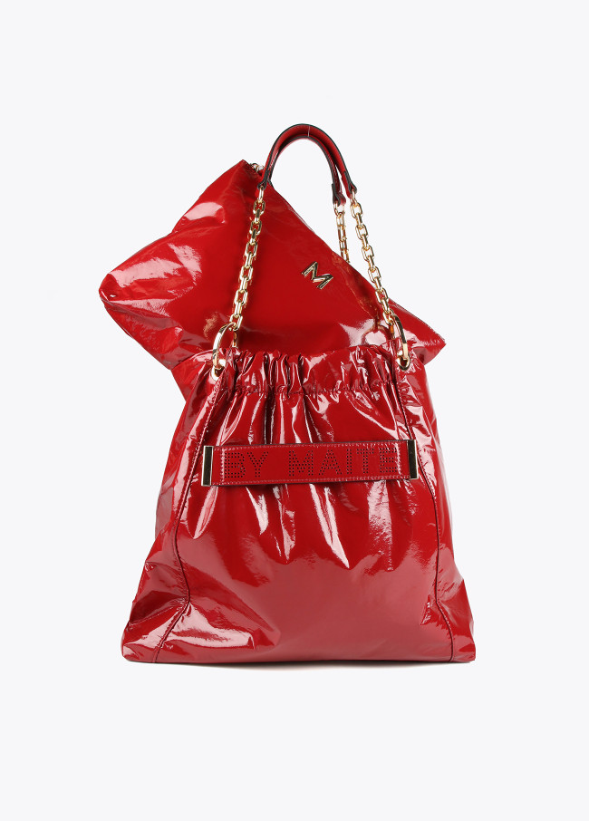 Mala tote bag brilhante