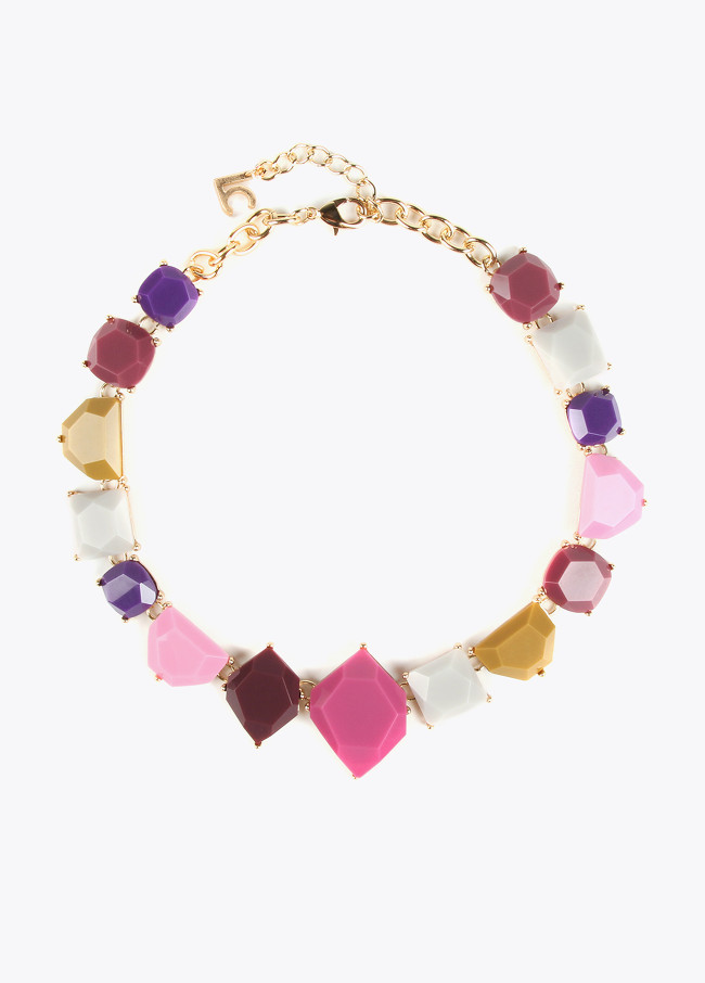 Bunte Choker-Halskette