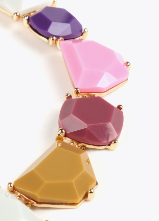 Bunte Choker-Halskette