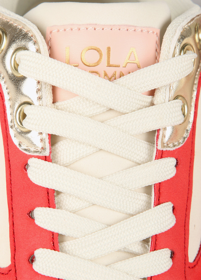 Chaussures de sport multicolores