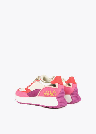 Chaussures de sport multicolores