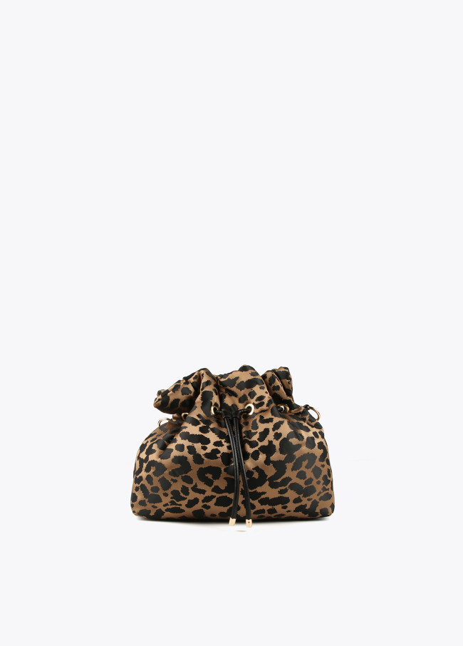 Animal print bag