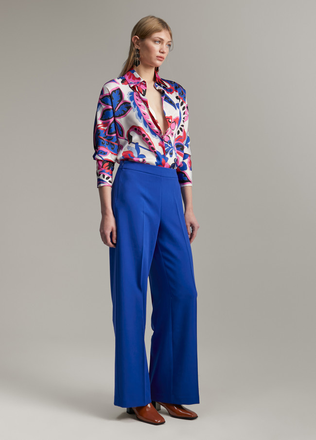 Camisa estampada com paisley