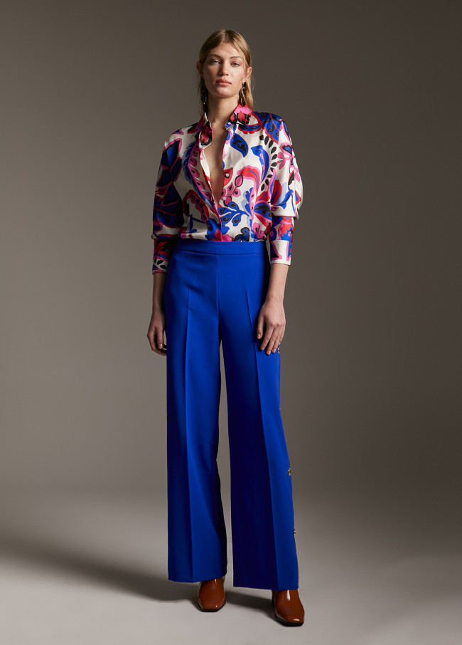 Camisa estampada com paisley