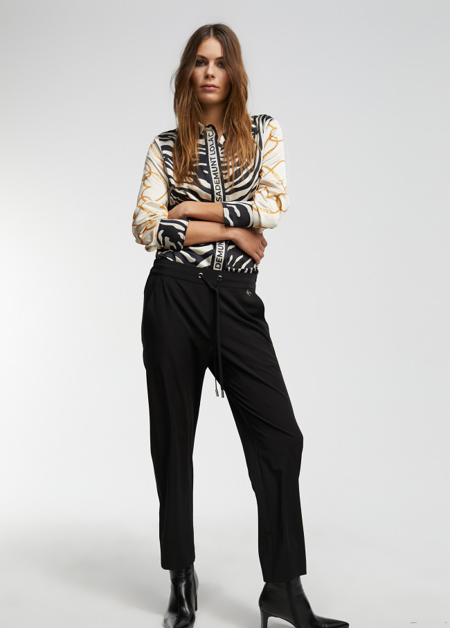 Camisa estampado zebra