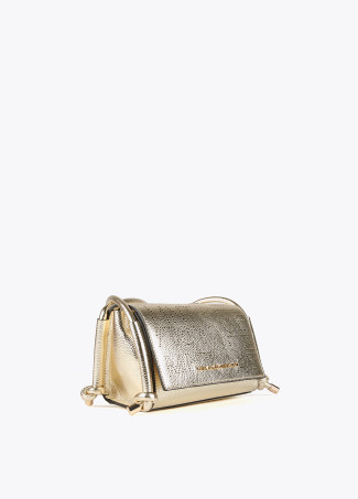 Metallic crossbody bag