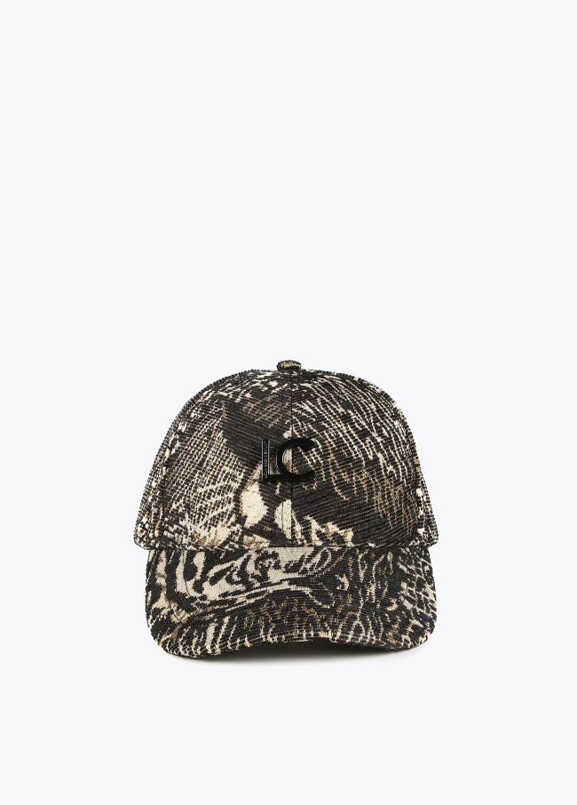 Casquette jacquard