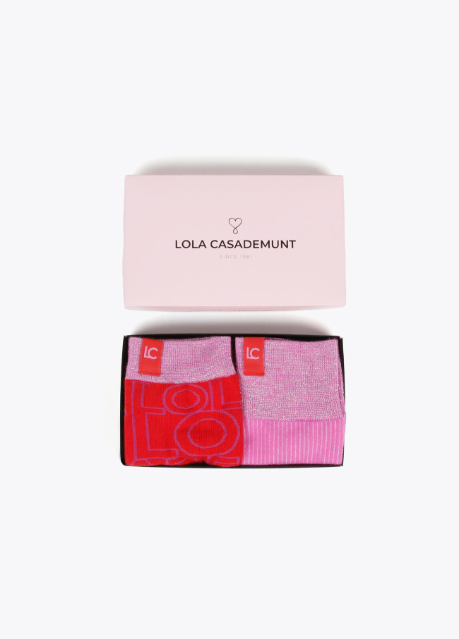 Lot coffret chaussettes