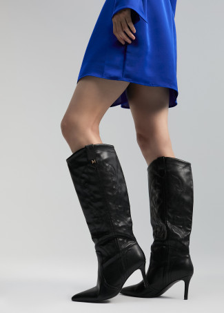 Cowboy-Stiefel mit hohem Schaft