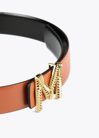 Cinturón piel reversible