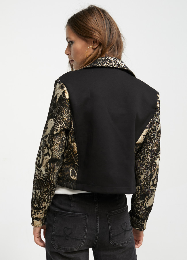 Jacke Animaljacquard