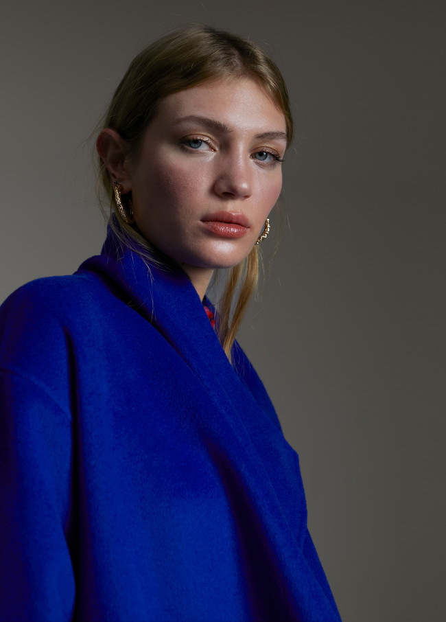 Manteau uni handmade