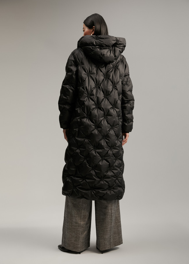 Cappotto lungo imbottito