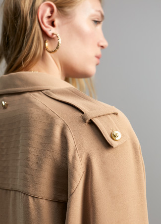 Giacca camicia con tasche